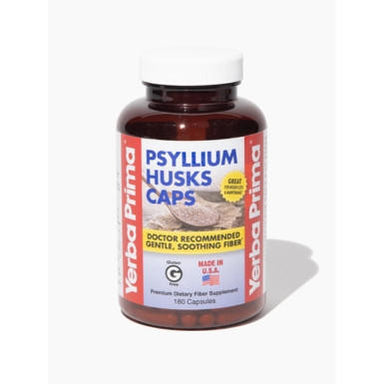  Yerba Prima Psyllium Husk 180 Capsules 