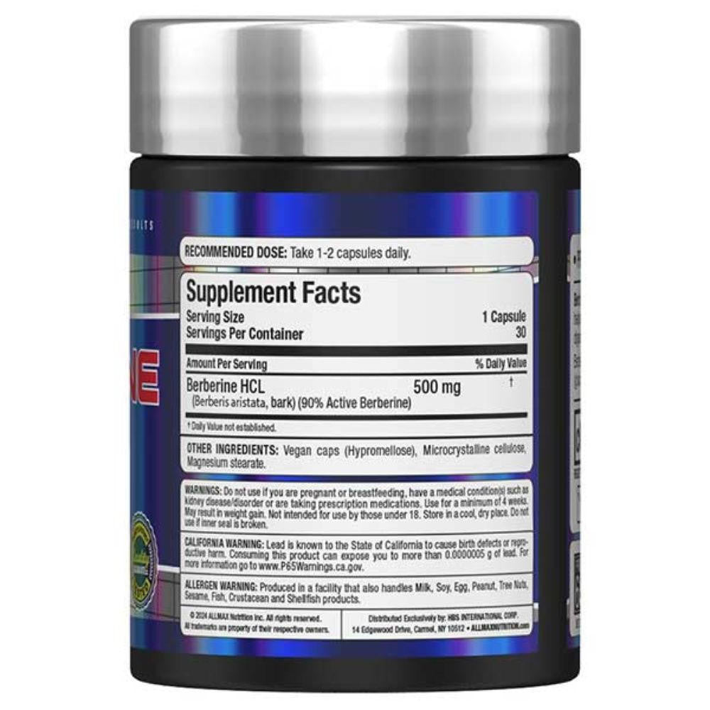 Allmax Nutrition Allmax Berberine HCL 30 Capsules 
