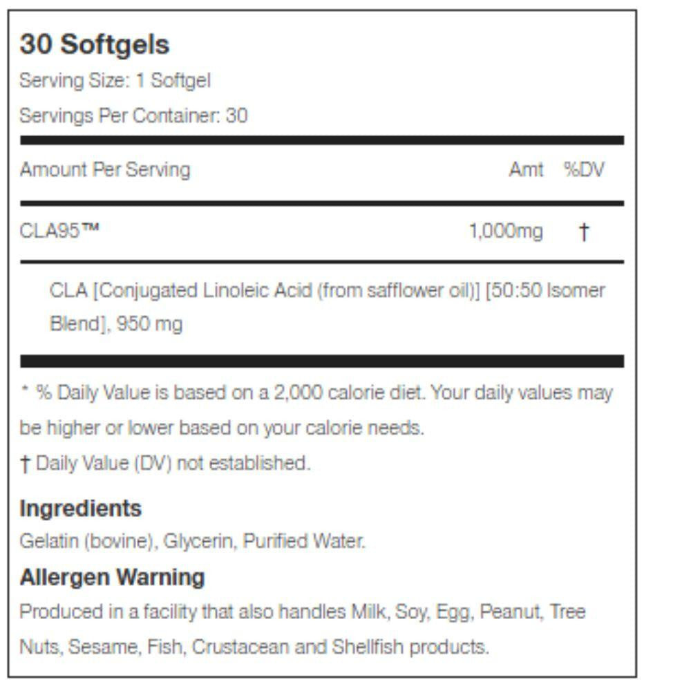 Allmax Nutrition Allmax CLA 95 30 Softgels 