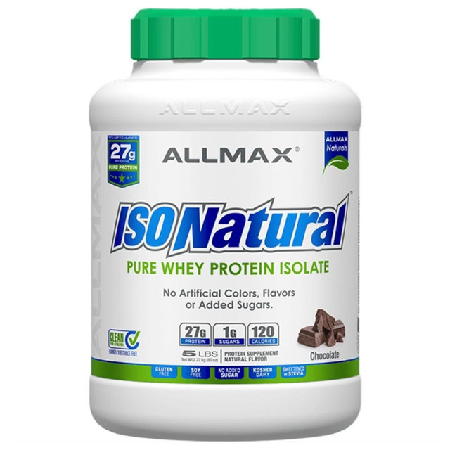  Allmax Nutrition IsoNatural Whey Protein 5 Lbs 