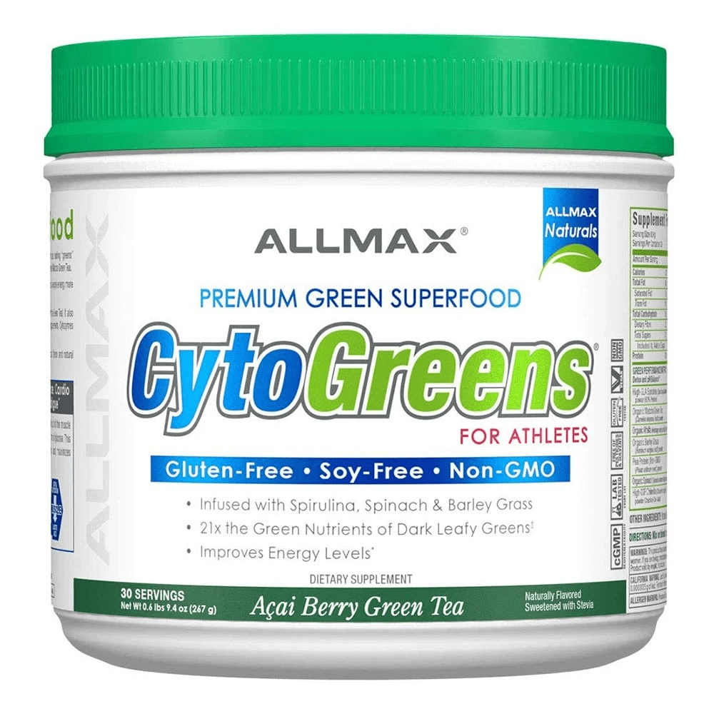 Allmax Nutrition NovaForme CytoGreens Acai Berry Green Tea 30 Servings 