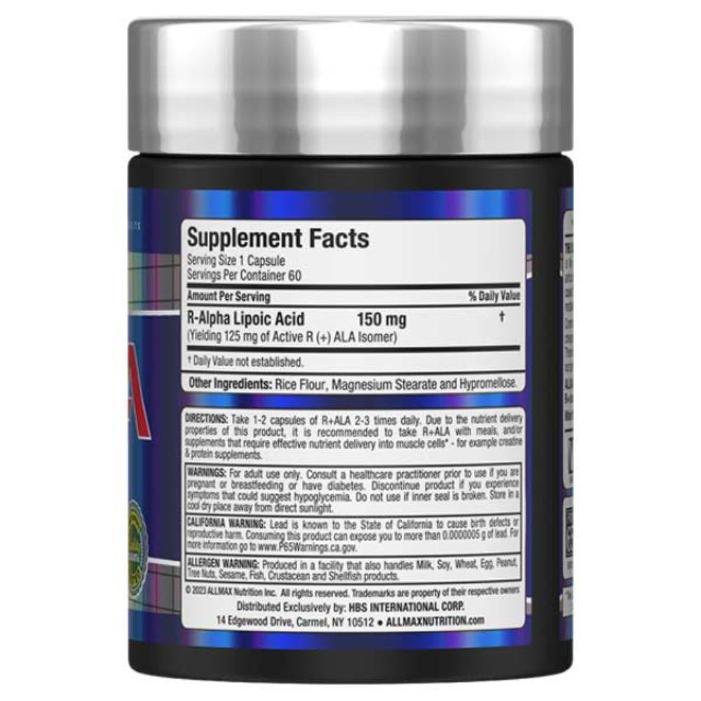  Allmax Nutrition R-ALA 150mg 60 Caps 