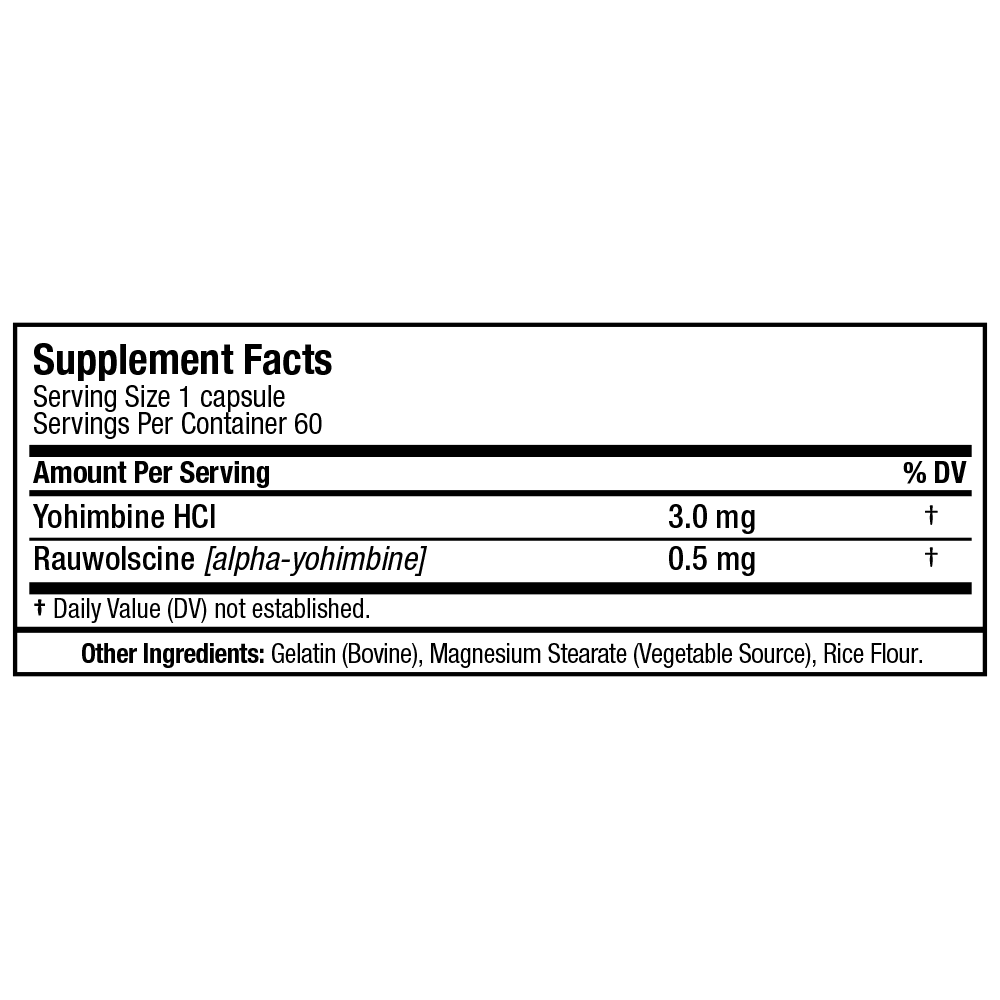  Allmax Nutrition Yohimbine HCL 60 Caps 