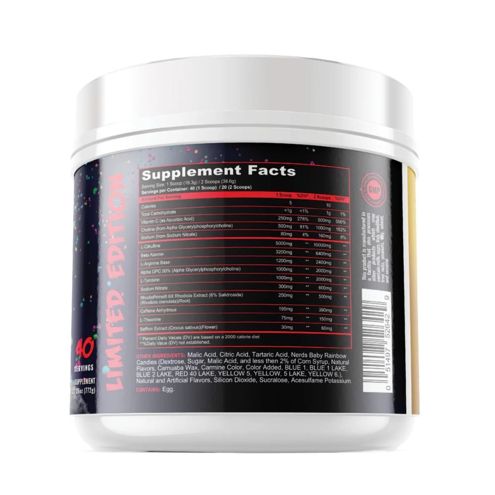 Panda Supps X HTLT Supps Alter Ego Preworkout
