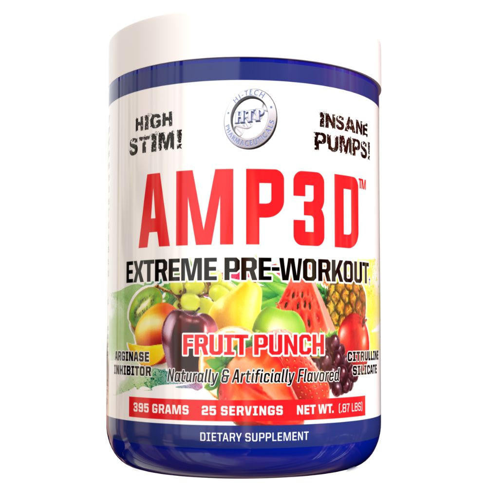  Hi-Tech Pharmaceuticals AMP3D Pre Workout 25 Servings 