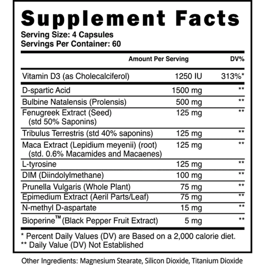  Blackstone Labs Apex Male 240 Capsules 