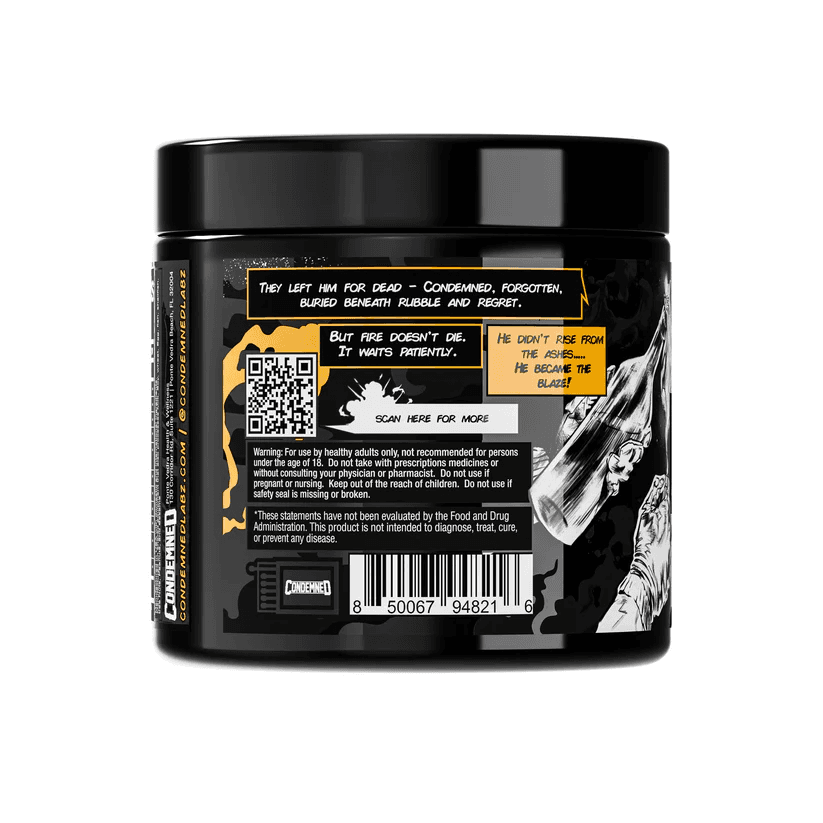 Condemned Labratoriez Condemned Labz Arsynist Burn Powder 25 Servings 