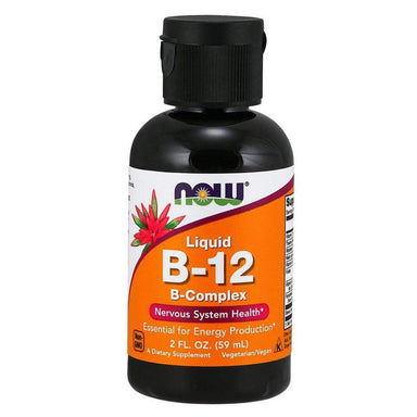  Now Foods B-12 Liquid B-Complex 2 Oz 