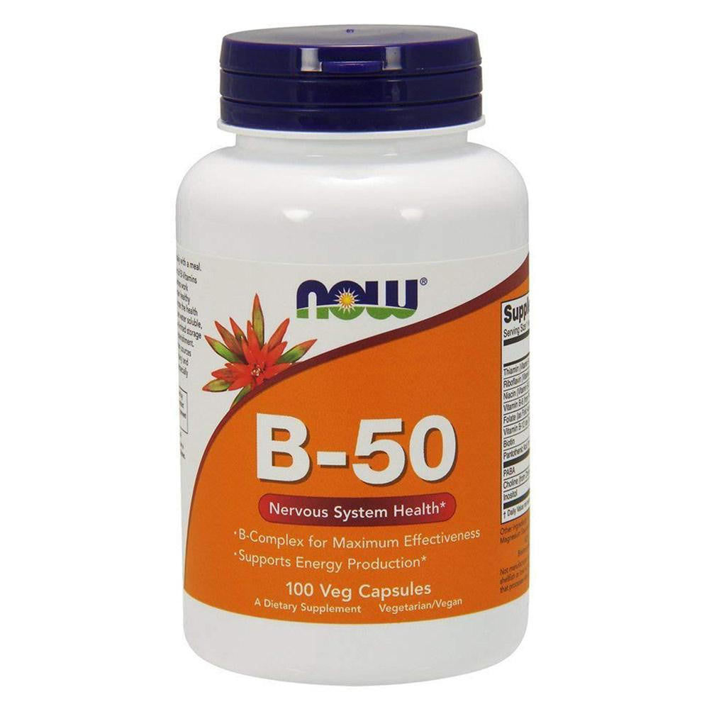 Now Foods B-50 Capsules 100 Capsules 