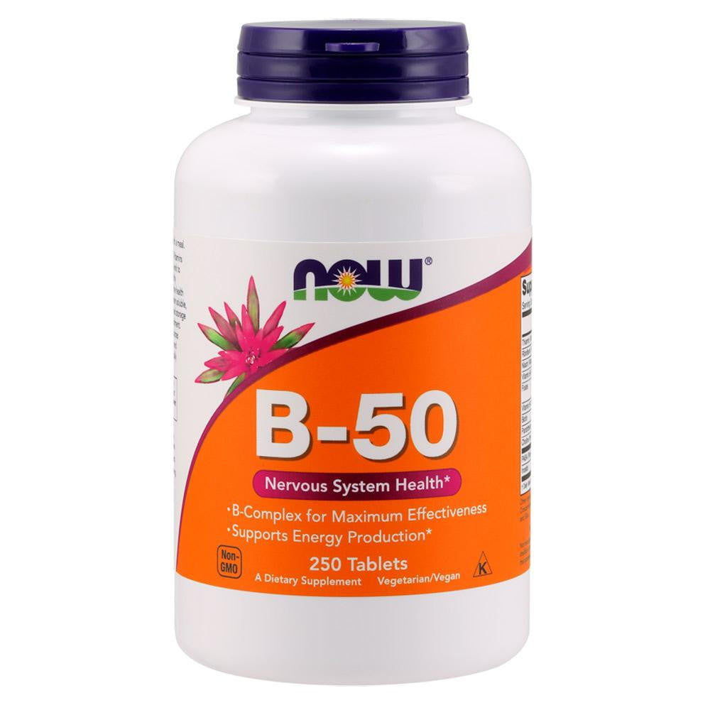  Now Foods B-50 Tablets 250 Tablets 