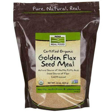  Now Foods Golden Flax Meal Organic 22 Oz 