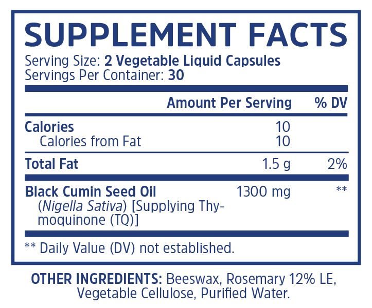  ZHOU Black Seed Oil 60 Capsules 
