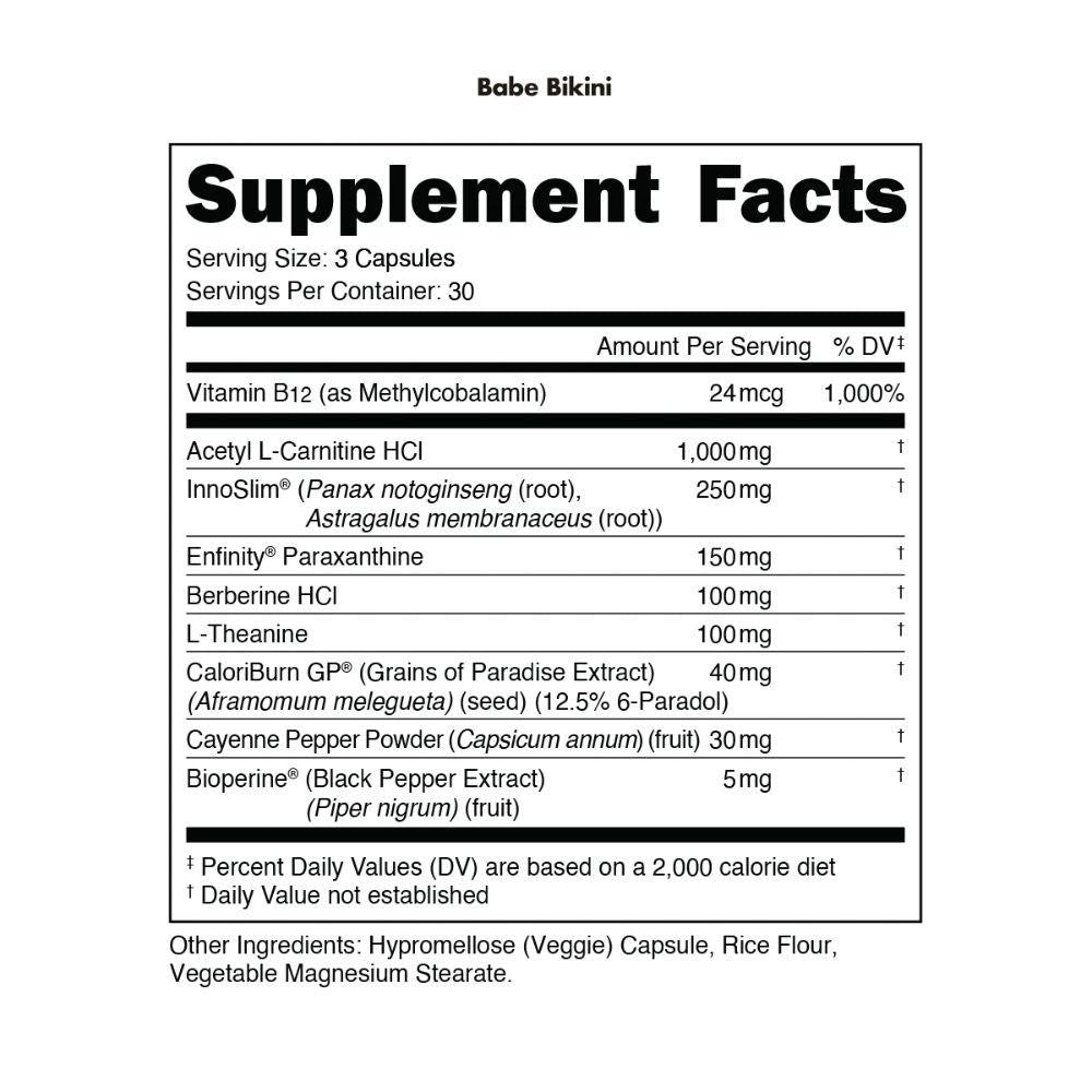  Bucked Up Babe Bikini 90 Capsules 