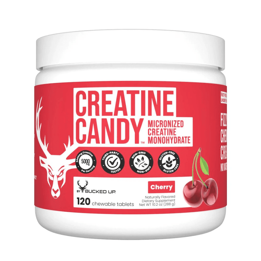 bucked up l carnitine Tartrato de L-carnitina 1000 mg en polvo, esenciales (300 porciones) : Salud y Hogar Bucked Up Creatine Candy 120
