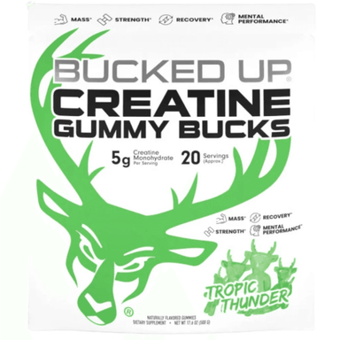  Bucked Up Creatine Gummies 24 Servings 