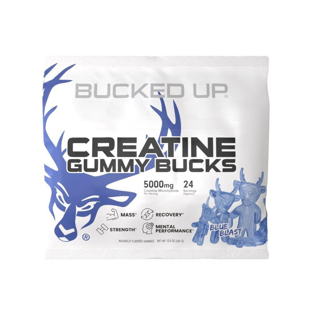  Bucked Up Creatine Gummies 24 Servings 