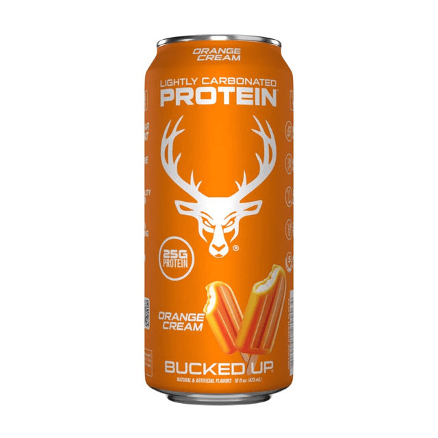  Bucked Up Orange Cream RTD Protein Drink Single Can 
