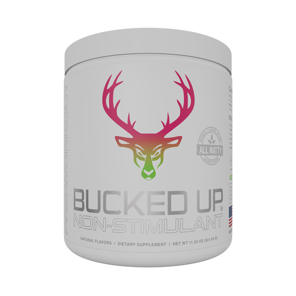 CLEARANCE: Bucked Up Non-Stim Preworkout Raspberry Lime Ricky EXP 02/2026