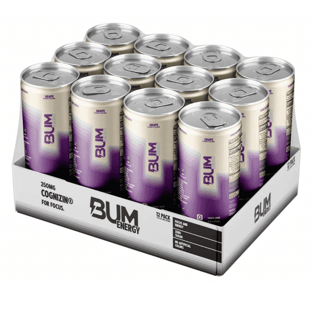  CBUM BUM Energy Drink RTD 12 Case 