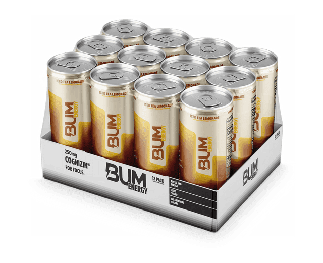  CBUM BUM Energy Drink RTD 12 Case 