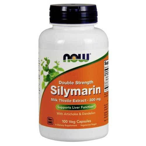  Now Foods Silymarin Milk Thistle 300mg 100 Vege Caps 