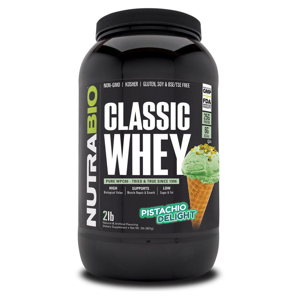  NutraBio Classic Whey Protein 2lb 