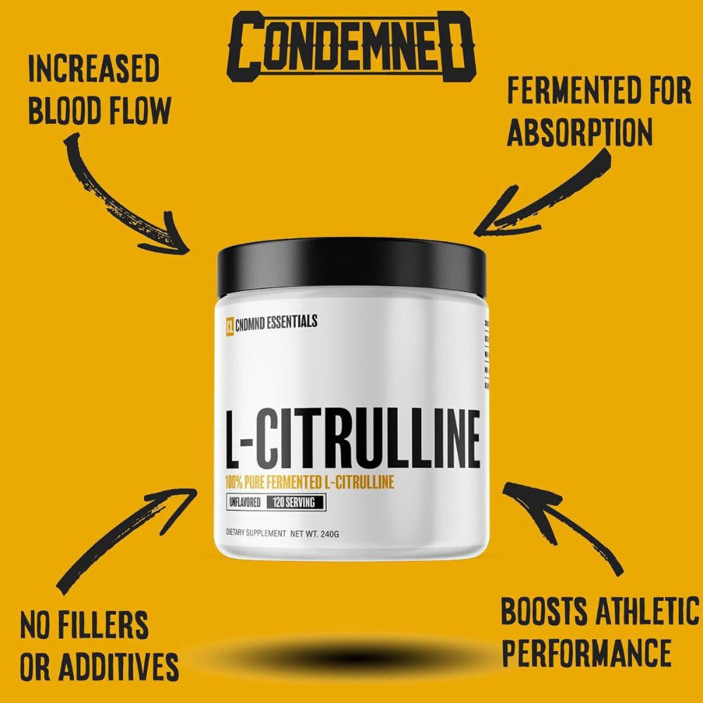 Condemned Labratoriez Condemned Labz L-Citrulline 120 Servings 