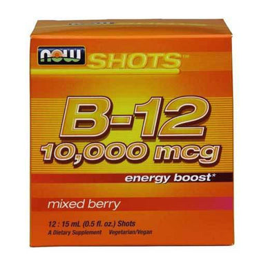  Now Foods Energy B-12 Now Shot 15 Ml 12 Pack 
