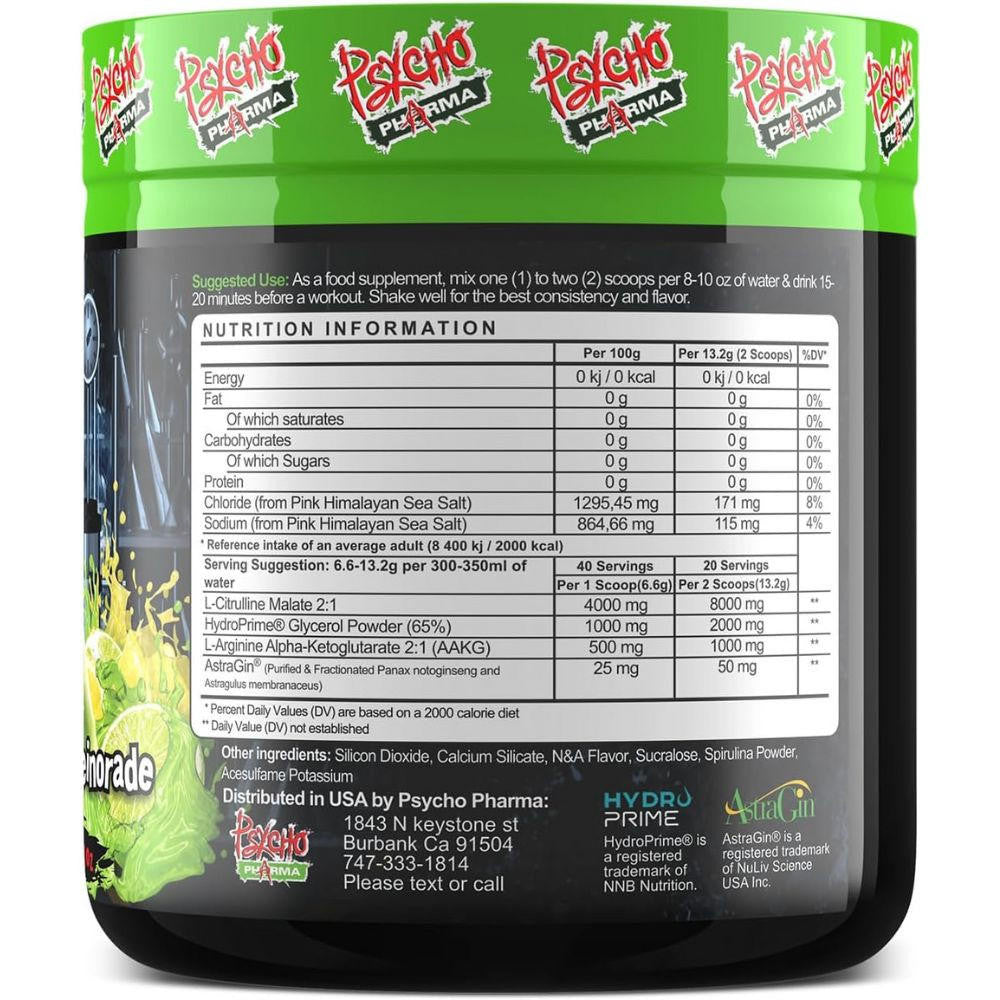  Psycho Pharma Edge Pump 264 Grams 