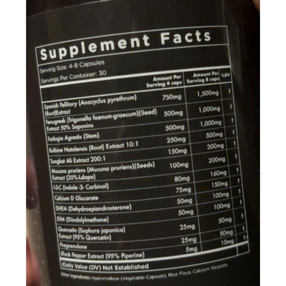  Enhanced Black Ox 240 Capsules 