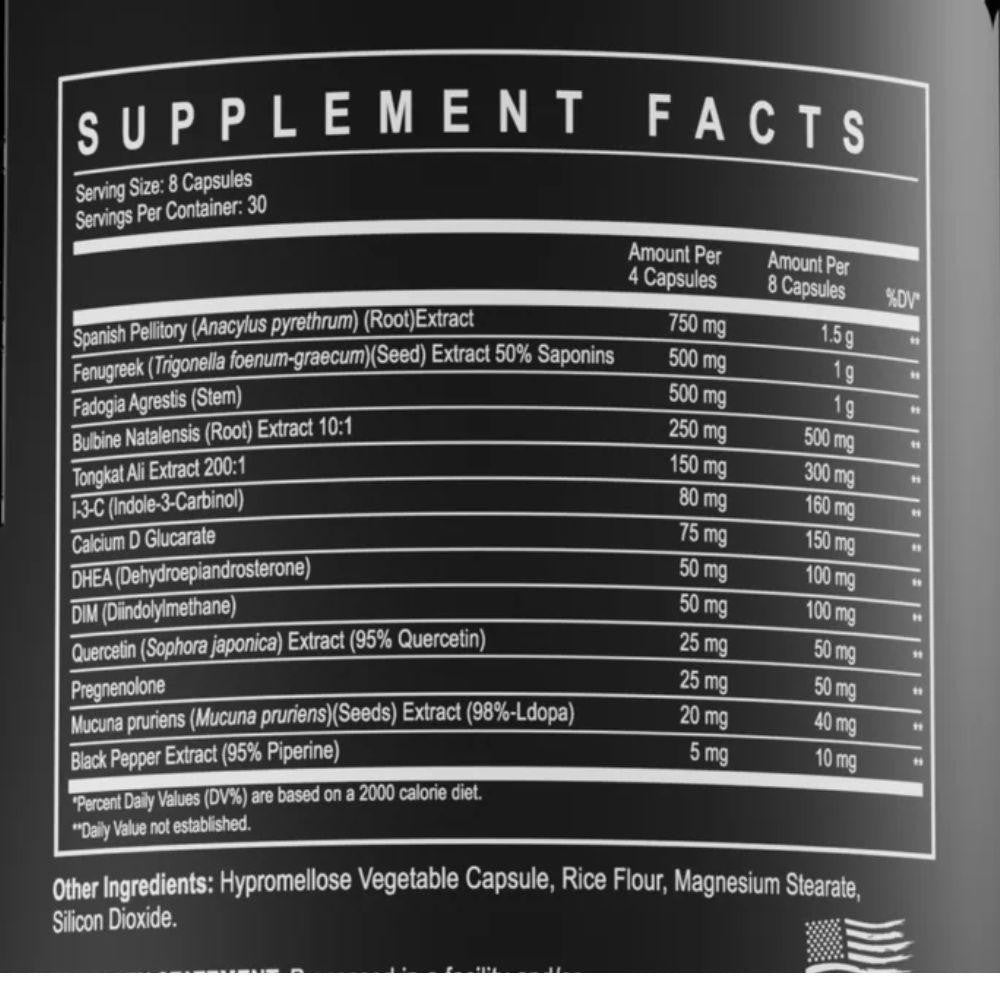  Enhanced Black Ox 240 Capsules 