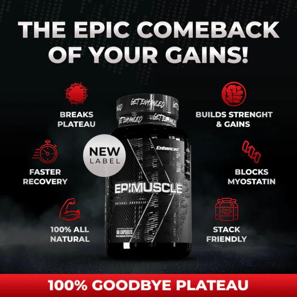  Enhanced Epimuscle 60 Capsules 