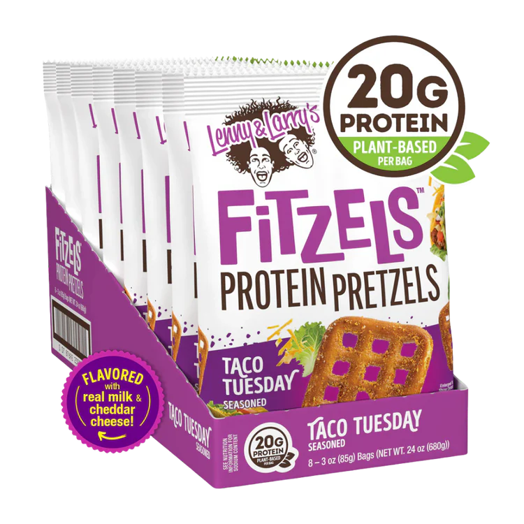 Lenny & Larry's Fitzels Pretzels 8/Box