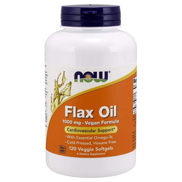  Now Foods Flax Oil Vegan Formula 1000mg 120ct 