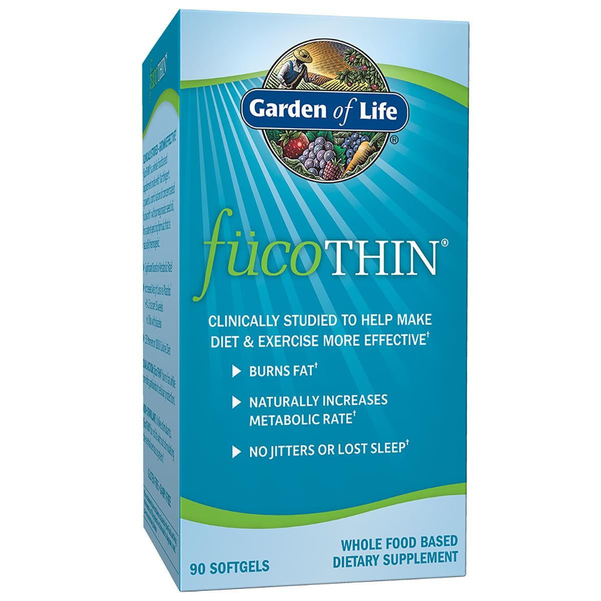  Garden of Life FucoTHIN 90 Gels 