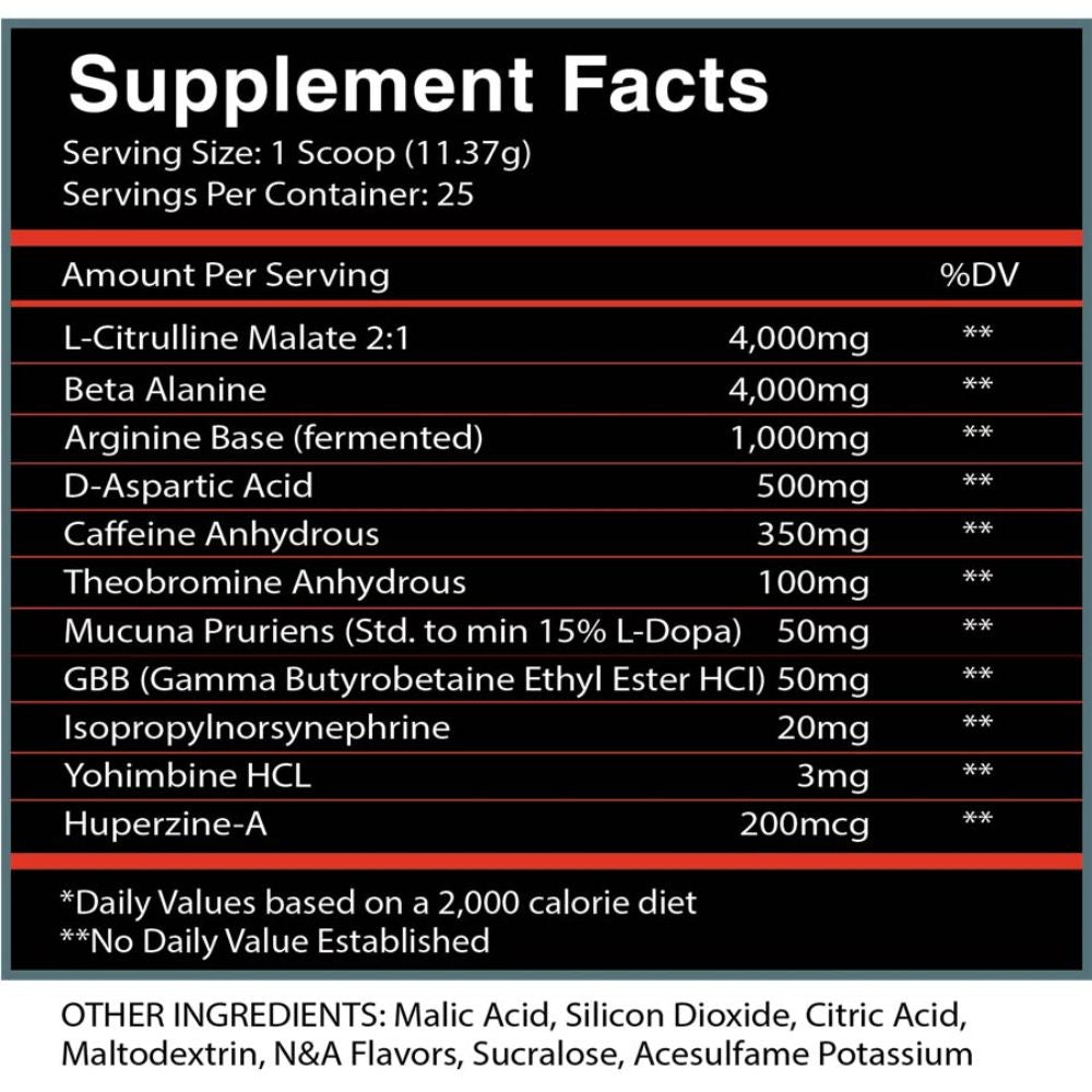 Centurion Labz God of Fire 25 Servings