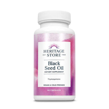  Heritage Store Black Seed Oil 90 capsules 