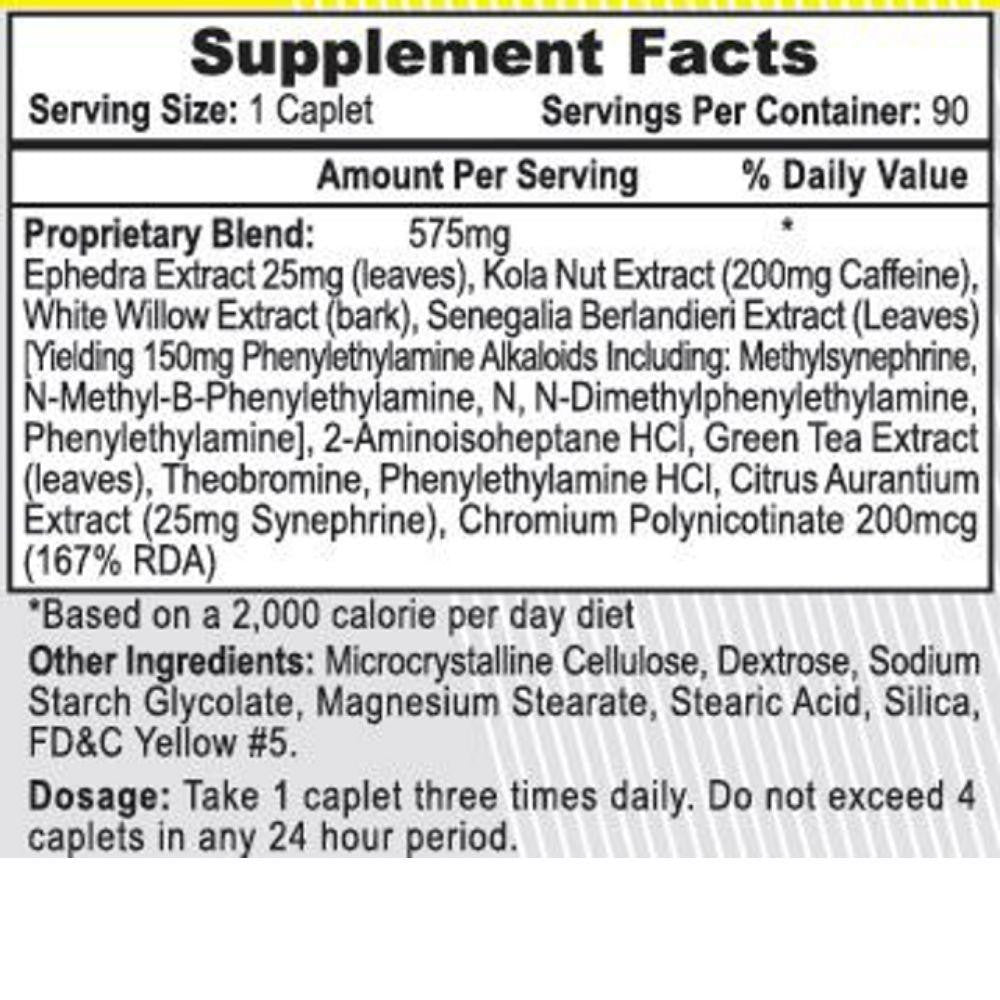 Eca Extreme ECA Xtreme Extreme Diet & Energy Aid Featuring 25mg Ephedra – Best ...