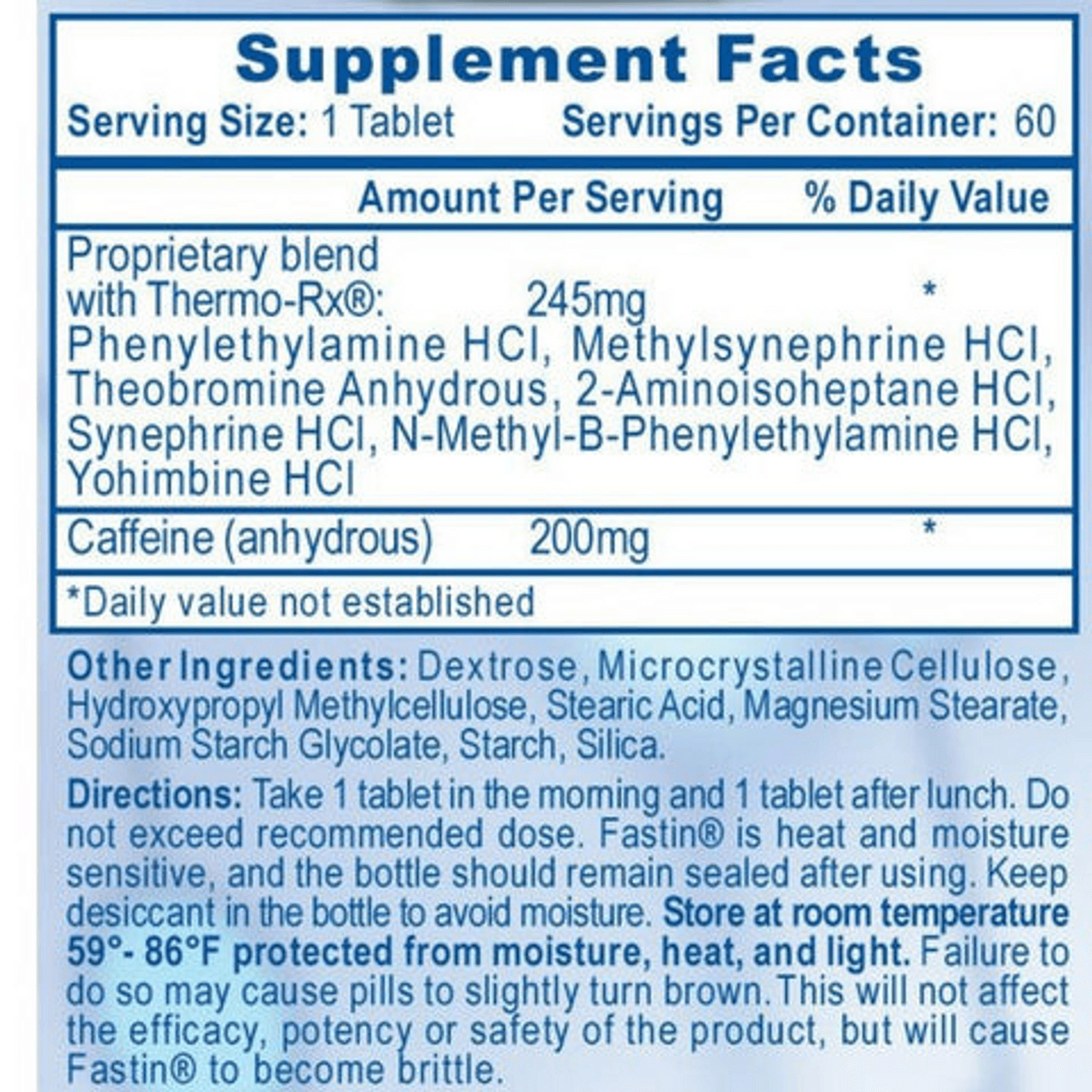 Fastin Hi-Tech Fastin Fat Burner w/ DMHA Free Shipping – Best Price Nutrition