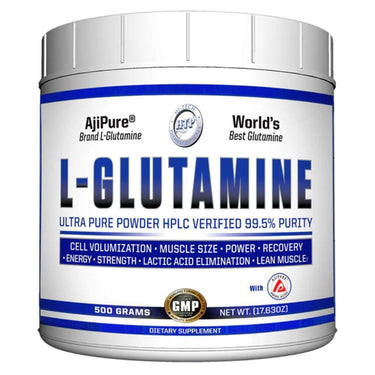  Hi-Tech Pharmaceuticals L-Glutamine 500g 