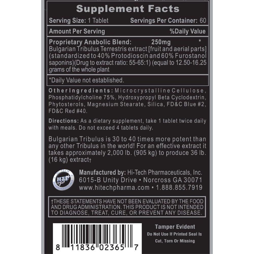 Hi-Tech Pharmaceuticals Tribesterone 60 Tabs 