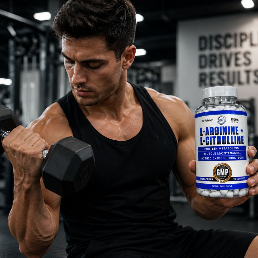 Hi-Tech Pharmaceuticals L-Arginine + Citrulline 240 Capsules