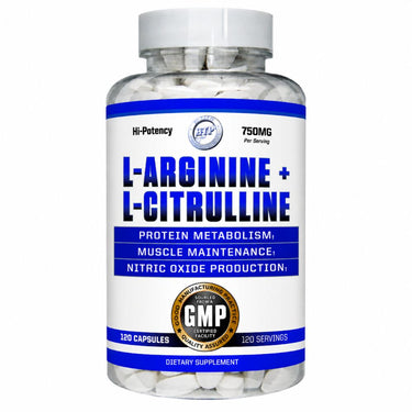 Hi-Tech Pharmaceuticals L-Arginine + L-Citrulline 120 Capsules