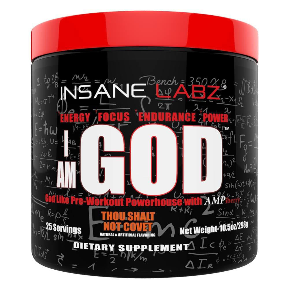  Insane Labz I am God 25 Servings 