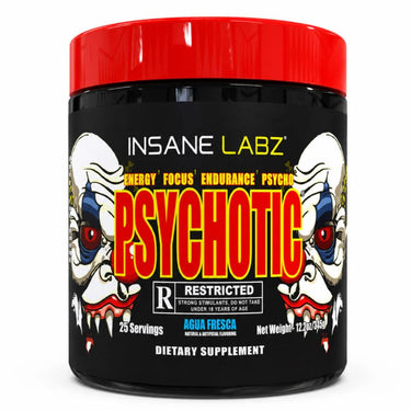 Insane Labz Psychotic Restricted Preworkout Rated R 25 Servings