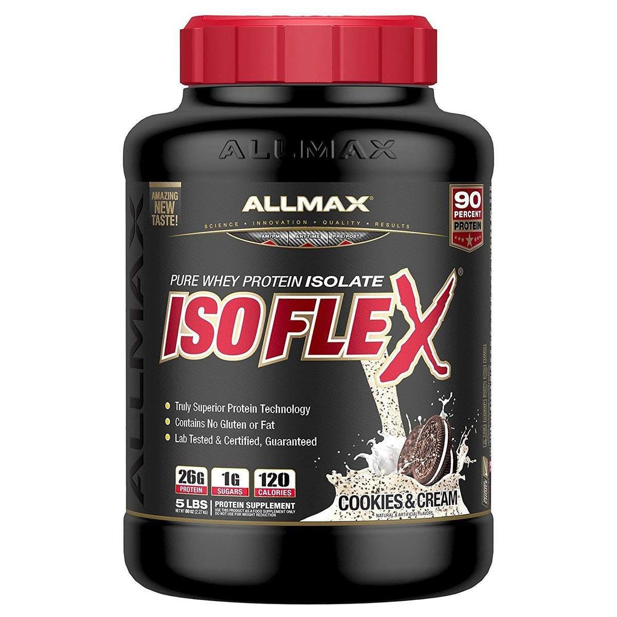  Allmax Nutrition IsoFlex Protein Isolate 5 Lbs 