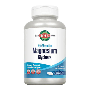 Kal KAL High Absorption Magnesium Glycinate 90 Softgels 