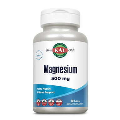 Kal KAL Magnesium 500mg 60 Tablets 