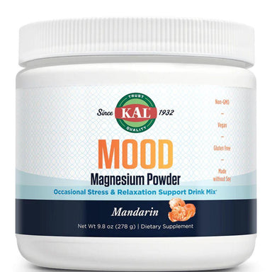 Kal KAL Mood Magnesium Glycinate Powder Mandarin 40 Servings 
