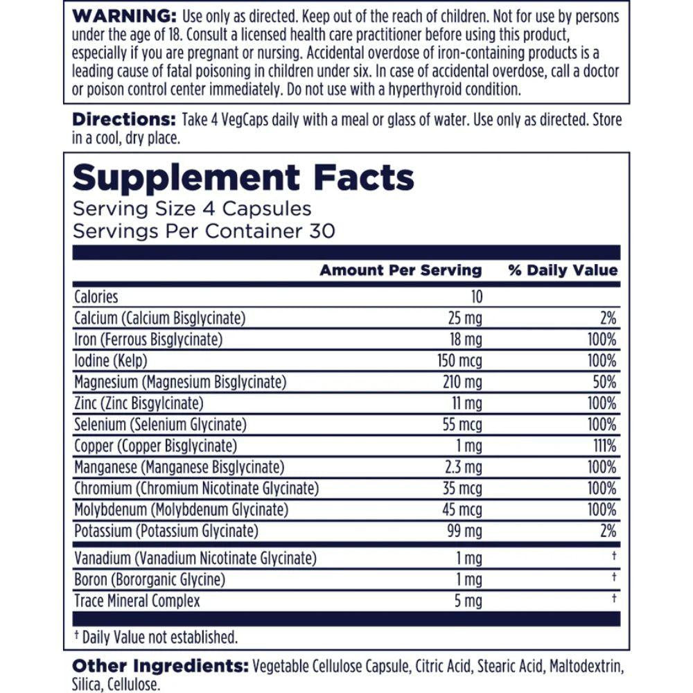 Kal KAL Total Mineral+ 120 Capsules 